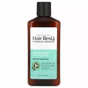 Petal Fresh, Hair ResQ, шампунь для придания густоты волосам, против перхоти, 12 жидких унций (355 мл)