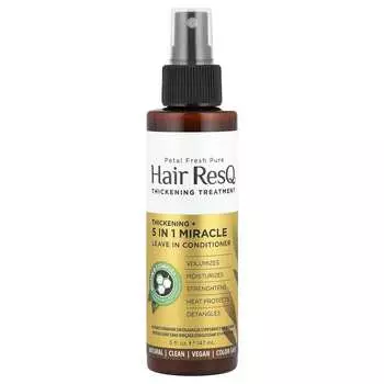 Petal Fresh, Hair ResQ®, утолщение + несмываемый кондиционер 5 в 1 Miracle, 5 жидких унций (147 мл)
