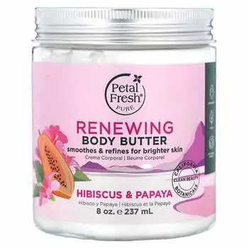 Petal Fresh, Pure, обновляющее масло для тела, гибискус и папайя, 8 унций (237 мл)