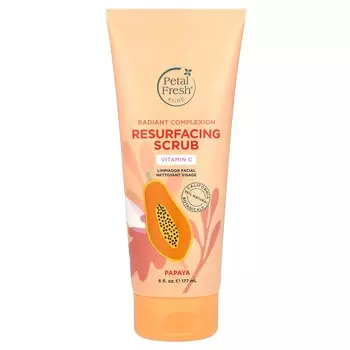 Petal Fresh, Pure, Radiant Complexion Resurfacing Scrub, Папайя, 6 жидких унций (177 мл)
