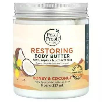 Petal Fresh, Pure, Restoring Body Butter, Honey and Coconut, 8 oz (237 ml)
