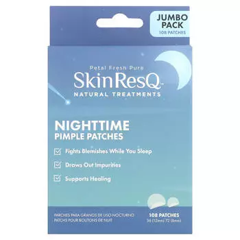 Petal Fresh, SkinResQ™, Nighttime Acne Patches, 108 Patches
