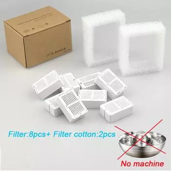 Petavista фонтан для собак из нержавеющей стали, питьевой фонтан для кошек и собак, 2 л, бесшумный автоматический фонтан для поения собак