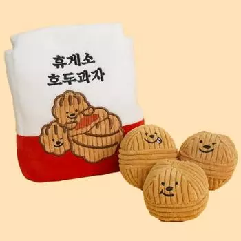 Petbeo собачья носовая игрушка из орехового печенья, звуковой сигнал, 1 шт.
