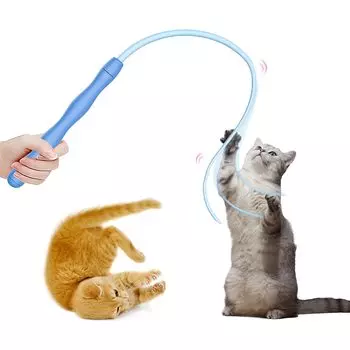 Petcronies Cat Cat Популярная кошка Снимает недостаток упражнений и охоты Натуральная мышь Кошачья игра Любимая игрушка Игрушка, Игрушка, Игрушка, Насекомое, Стресс, Кошки синий