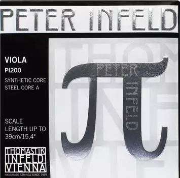 Peter Infeld Peter Infeld Струны для альта C синтетическая обмотка PI24 4/4 core/серебро