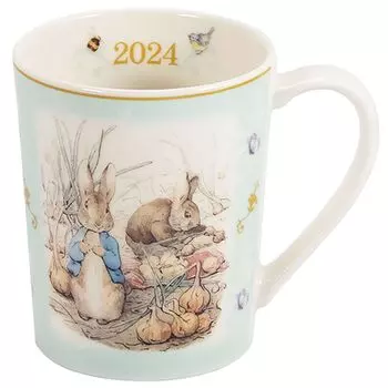 Peter Rabbit 2024 Years Mug Approx. 350ml Made in Japan PR2024-11