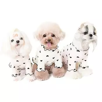PetGround Dog Heart Long Long Dog Insect Small Medium Pet Supplies Одежда, Рукава, Весна, Лето, Милый, Рукава, Одежда, Девочки, Весна/Лето,