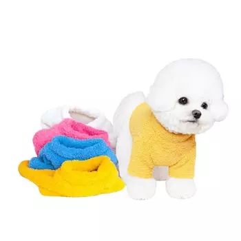 PetGround Dog Собака Легко чистится холодной щеткой Маленький Средний Длинный Одежда для домашних животных Одежда, Осень/Зима, Боа, Теплый, Милый, Одежда, Платье, Толстовка, Защита,