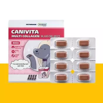 [pethroom x Dongkook Pharmaceutical] Canivita мультиколлаген питание для собак закуска кожа и шерсть питание для суставов 1P