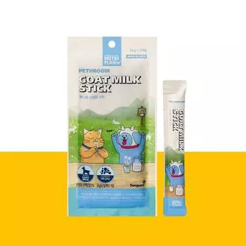 [pethroom x Dongwon] Палочка из козьего молока 4 шт. Пюре для перекуса Churu для щенков и кошек 1P