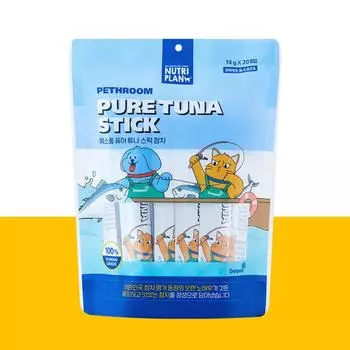 [pethroom x Dongwon] Чистая палочка тунца (Тунец_20ea) Dog Churu snack puree 1P