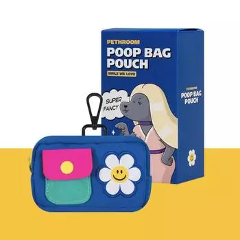 [pethroom X Wiggle Wiggle] Мешочек для какашек Pouch_Smile We Love 1P