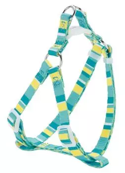 Petio ARFashion Полосатая шлейка для собак синего цвета для маленьких собак, размер XS