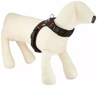 Petio Basic Plus Hold Harness Wave черный для крупных собак размер L чёрный