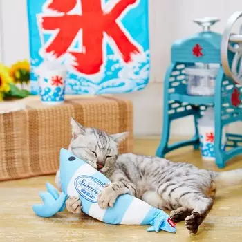 Petio Cat Toy Cool Kirigurumi HNY Shrimp Soda