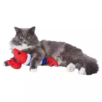 Petio Cat Toy Easy Dental TOY Kigurumi Shrimp Хорошо чистит зубы