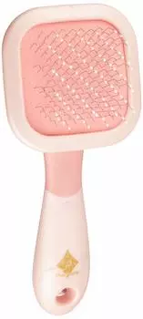 Petio Dog Brush Prechante вращающаяся пуходерка для короткошерстных собак обычная для короткошерстных собак