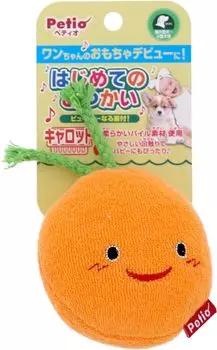 Petio Dog Toy First Errand Carrot