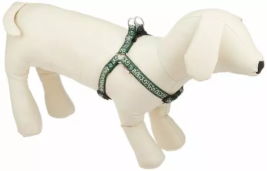 Petio Inuga Arabesque Harness Зеленый Размер S зелёный