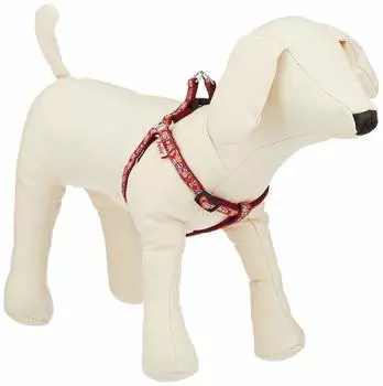 Petio Inuga Sakura and Chrysanthemum Harness Red SS Size красный