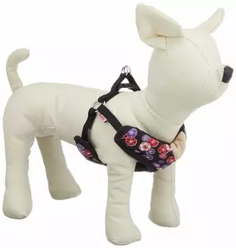 Petio Inuga Sakura and Chrysanthemum жилет H черный размер SS чёрный