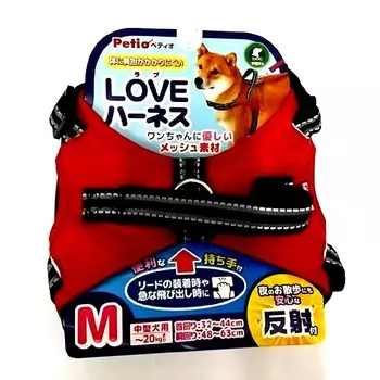 Petio Love Harness Красный Размер M красный