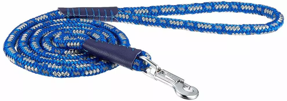 Petio НОВЫЙ Неоновый свинец Синий 10 мм синий