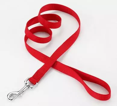 Petio Plat Lead Red for Medium Dogs M Size красный