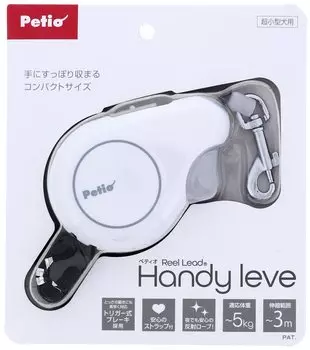 Petio ReelLeed Reel Lead Handy Reve White белый
