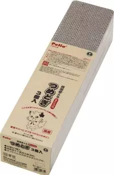 Petio Точилка для ногтей на 3 предмета Двусторонняя для кошек, серый