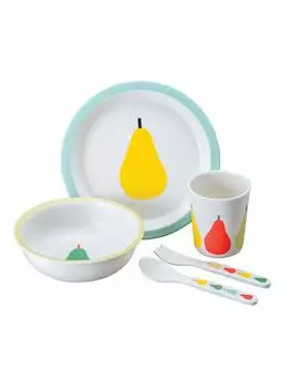 Petit Jour Paris Baby Меламиновая посуда Набор из 5 предметов грушевый
