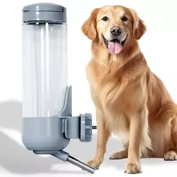 Petit Luban Бутылка для воды для домашних животных Extra Large Large Extra Large Pet Water Питьевая вода Клетка для воды Установка переноски для домашних животных 700 мл, Емкость, Собаки, Собаки,