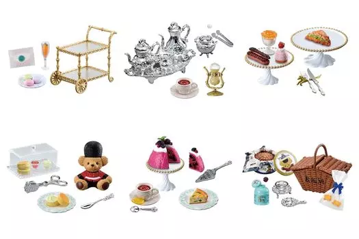 Petit Sample Series My Secret Tea Time 1BOX Приблизительно В115 x Ш70 x Г50 мм Изготовлен из ПВХ Re-ment