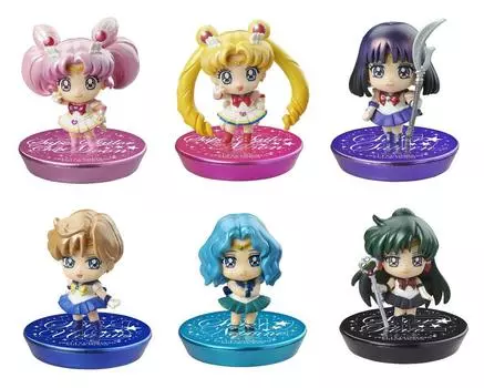 Petit Series Pretty Guardian Sailor Moon Transform with new Edition BOX Chara! friends! GLITTERver.