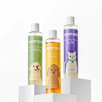 PETIT SPA Dog Гипоаллергенный 2в1 шампунь-кондиционер для собак щенок
