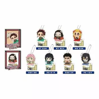 Petit Zabu Stand Mini Acrylic Keychain Demon Kimetsu no Yaiba A Box of 10 Slayer