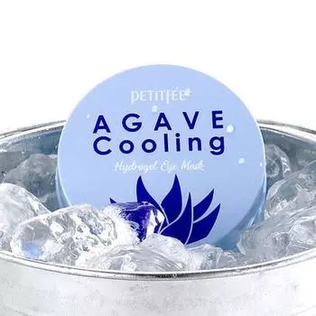 PETITFEE Agave Cooling Eye Patch (60 штук, 30 пар) Cool Down, Skin-Fit, Moisturizing, Nourishing