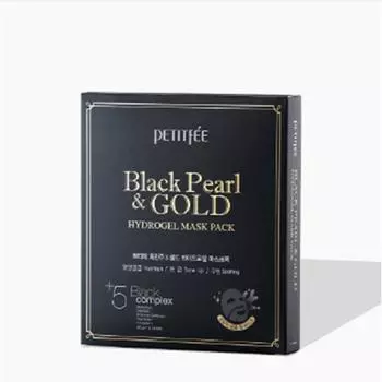Petitfee Black Pearl & Gold Hydro Gel Mask Pack (3 варианта)