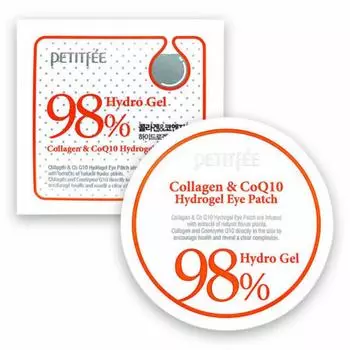 Petitfee Collagen & CoQ10 Hydrogel Eye Patch 1.4g X 60 pieces 1.4g X 60 pieces (1PCS)