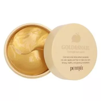 Petitfee Gold & Snail Hydrogel Eye Patch 60pcs – Eye Care & Hydration 1 box (60pcs)