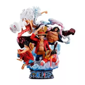 Petitrama DX ONE PIECE LOGBOX RE BIRTH 02 Специальная законченная фигурка Луффи