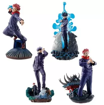 Petitrama Series Jujutsu Kaisen Настольная фигурка для расширения зоны Ичиго 95 мм, окрашенная в полный размер (BOX) Прибл.