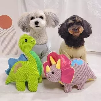 Petka Puppy, большая собака, средняя собака, игрушка-писк, набор кукол-динозавров, 2 предмета