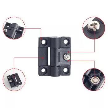 Петли для электрических шкафов Pa Black Amping Hinges Промышленное оборудование Металлические дверные петли для шкафов