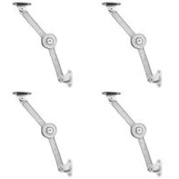 Петли для крепления крышки, складные петли, держатели крышки для шкафа-купе (Никелирование)