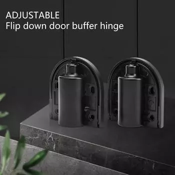 Петли для туалетного столика Гидравлические петли с буфером Опорный соединитель Скрытые петли с мягким закрыванием Мебельная фурнитура Долговечные чёрный