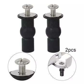 Петли для унитаза Резиновые заглушки Резиновые верхние гайки из нержавеющей стали