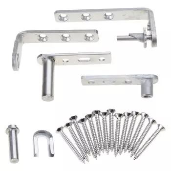 Петли из нержавеющей стали 1 пара Автоматическое закрывание Двойного действия Пружинные Дверные Петли Самозакрывающиеся Петли из нержавеющей стали 1