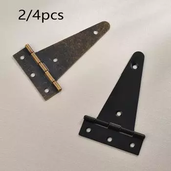 Петли из полированного железа, 10,1 см x 6,2 см, 2/4 шт., фурнитура для коммерческих дверей 2pcs циан